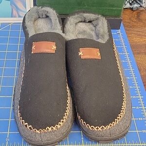 Wotte Men's Black and Gray Slippers Size 13 New